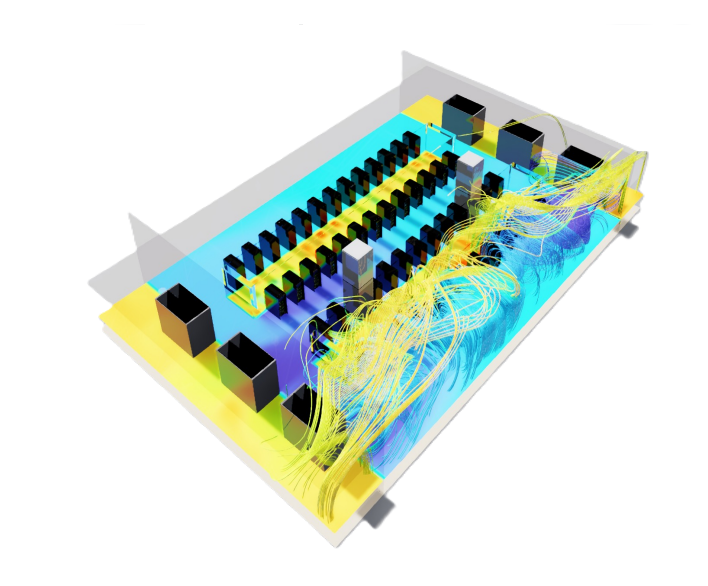 数据中心热流分析